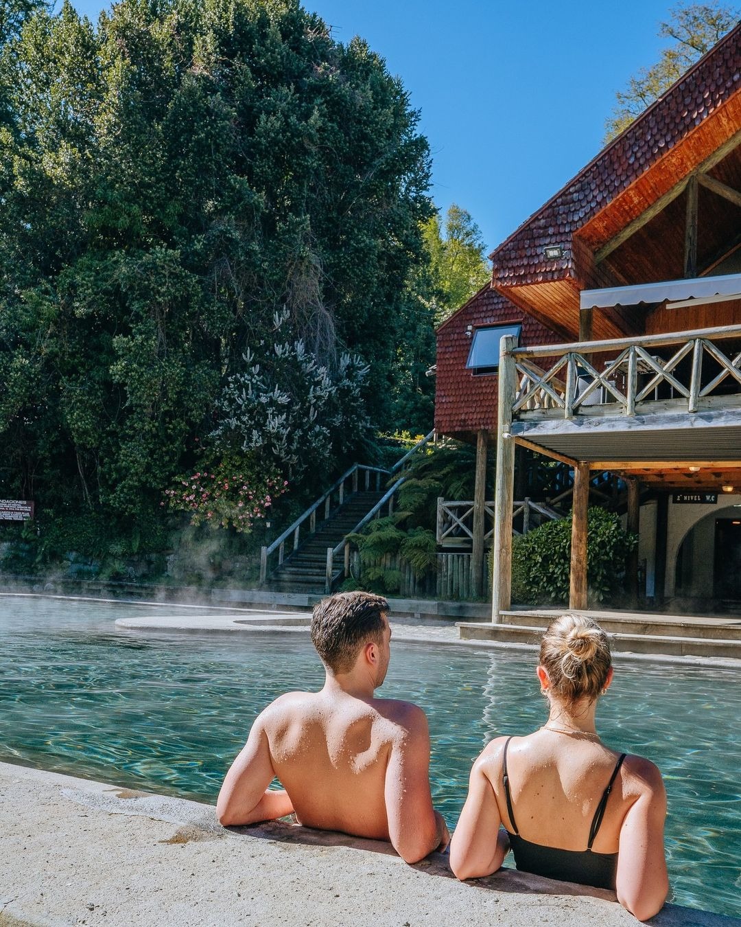 Entrada Termas Huife